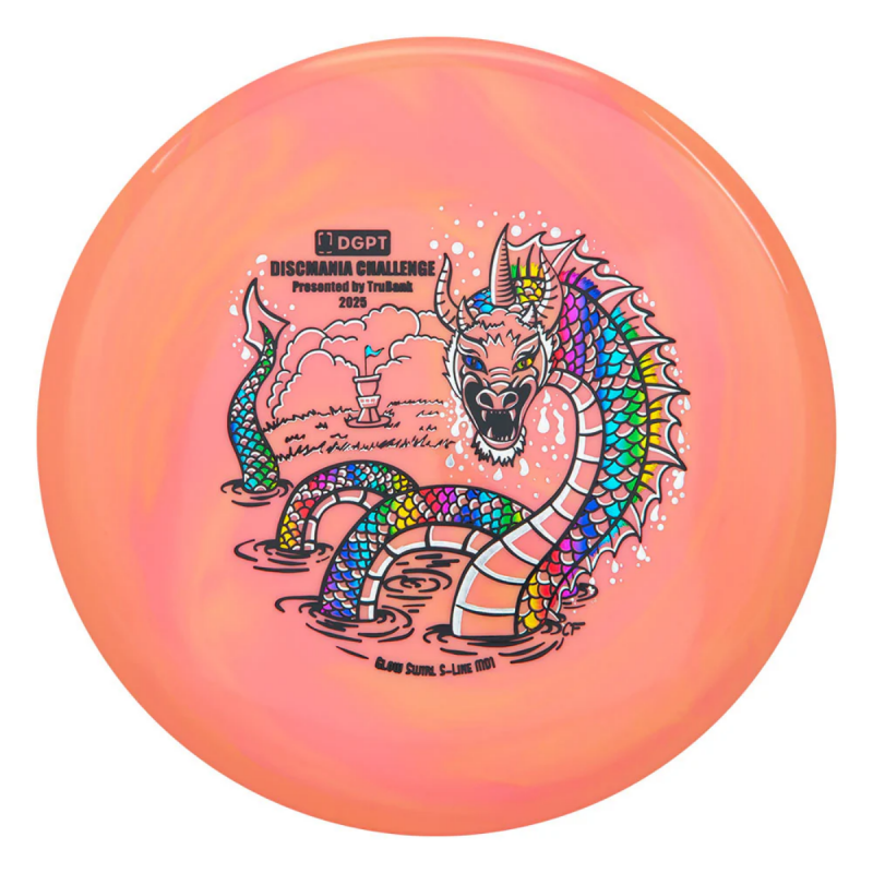 S-line Glow Swirl MD1 - Discmania Challenge