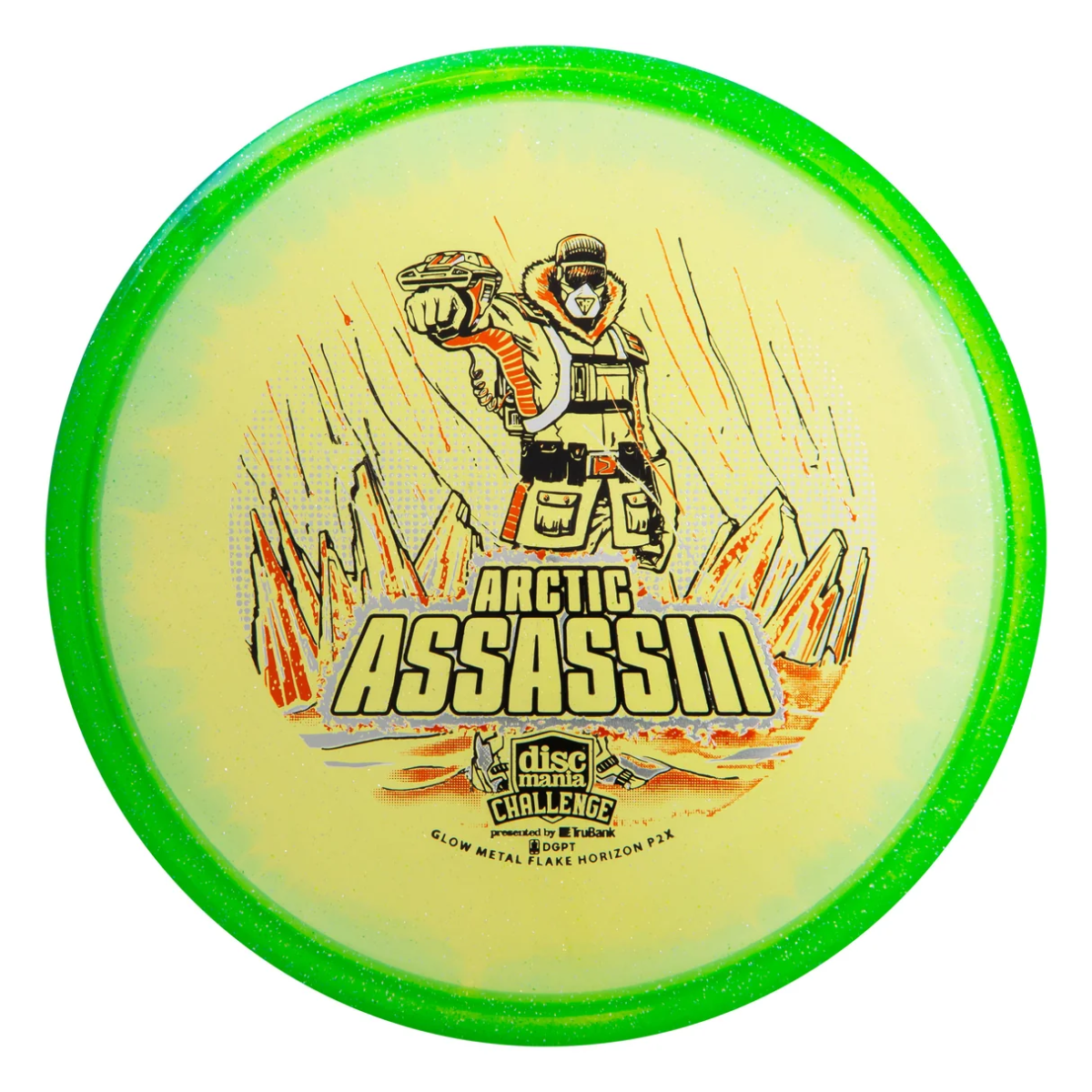 C-Line Metalflake Horizon P2x - Arctic Assassin Discmania Challenge